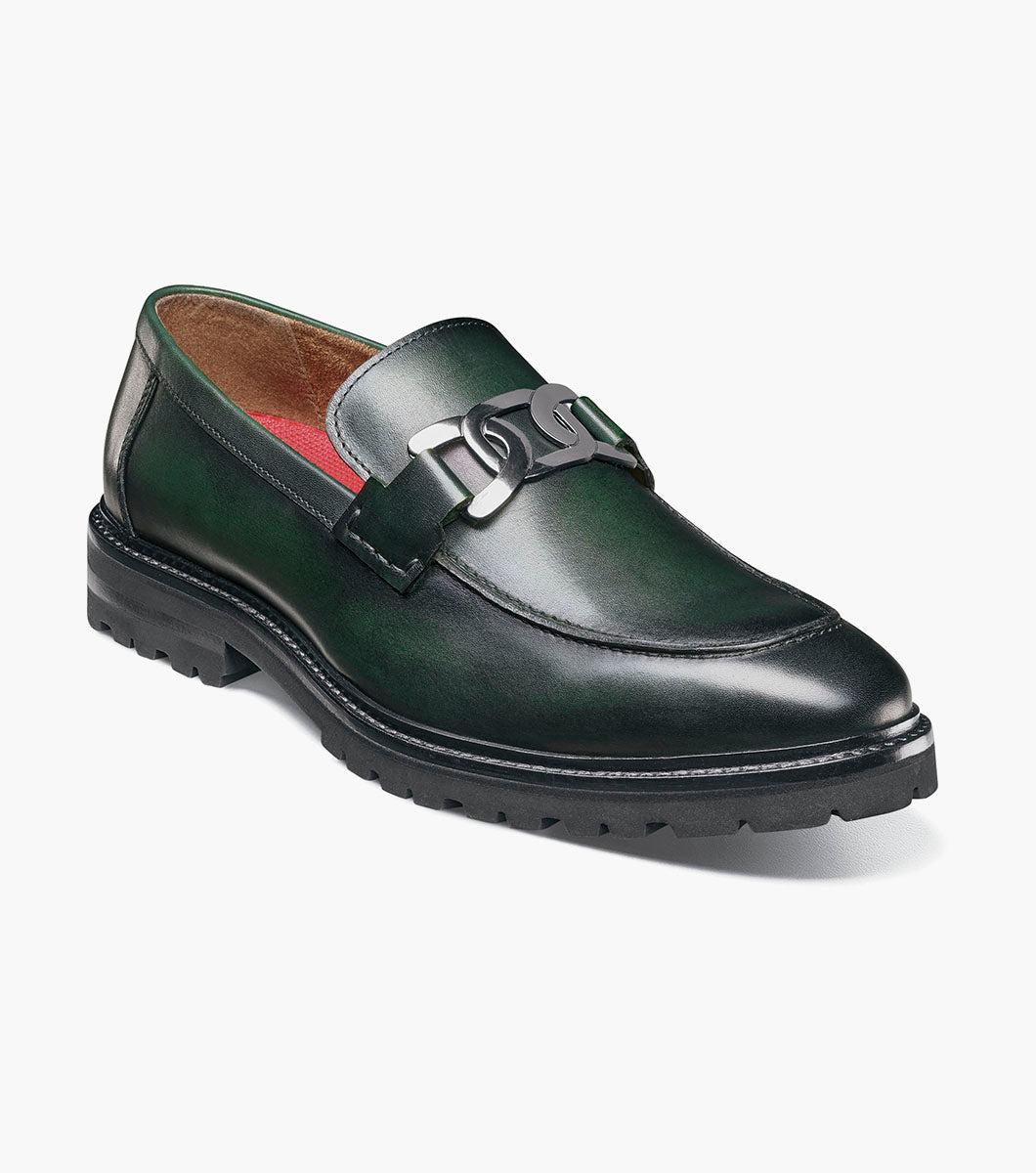 Stacy Adams Hale Moc Toe Bit Slip On by Stacy Adams Shoes - 8