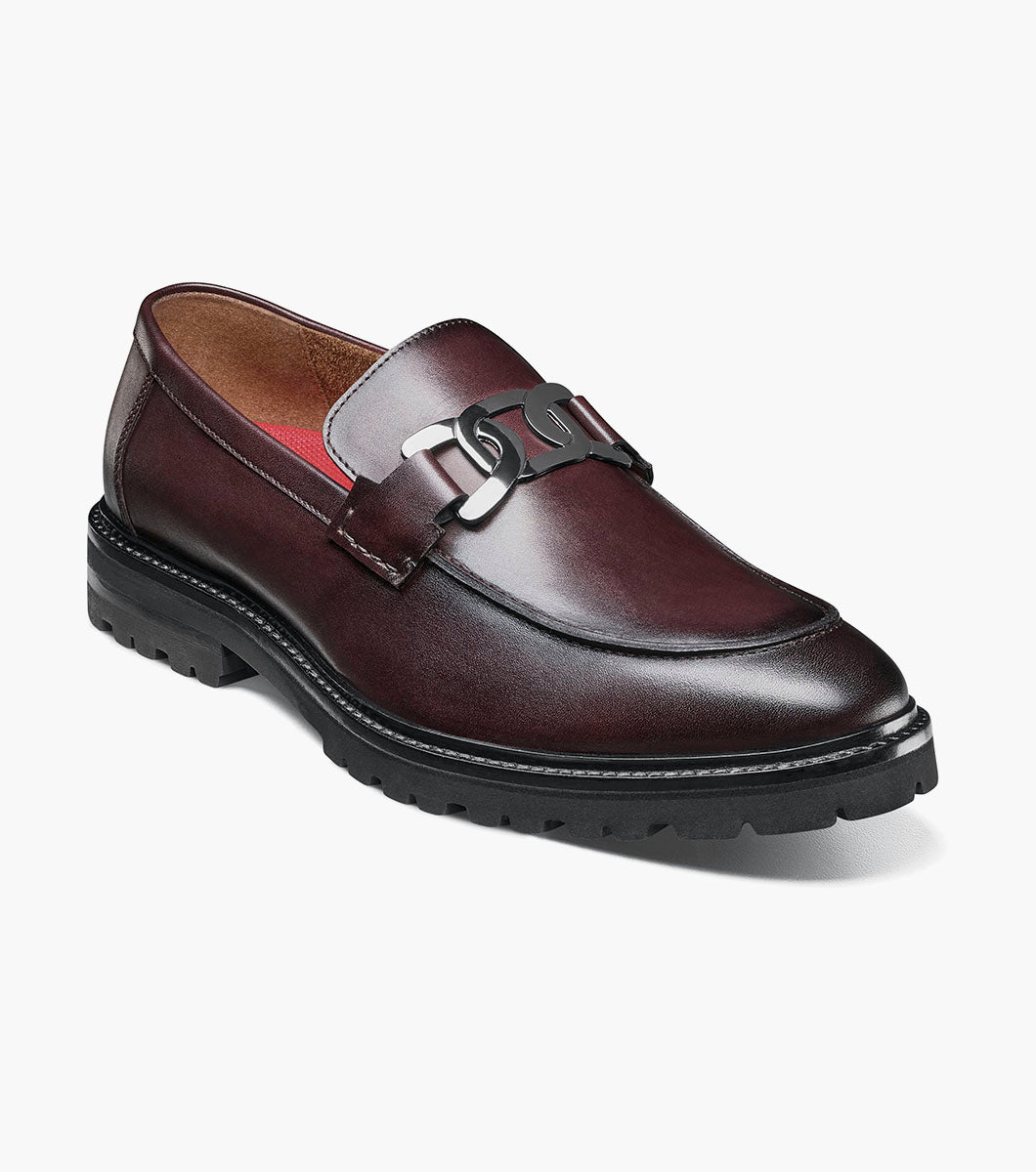 Stacy Adams Hale Moc Toe Bit Slip On by Stacy Adams Shoes - 8