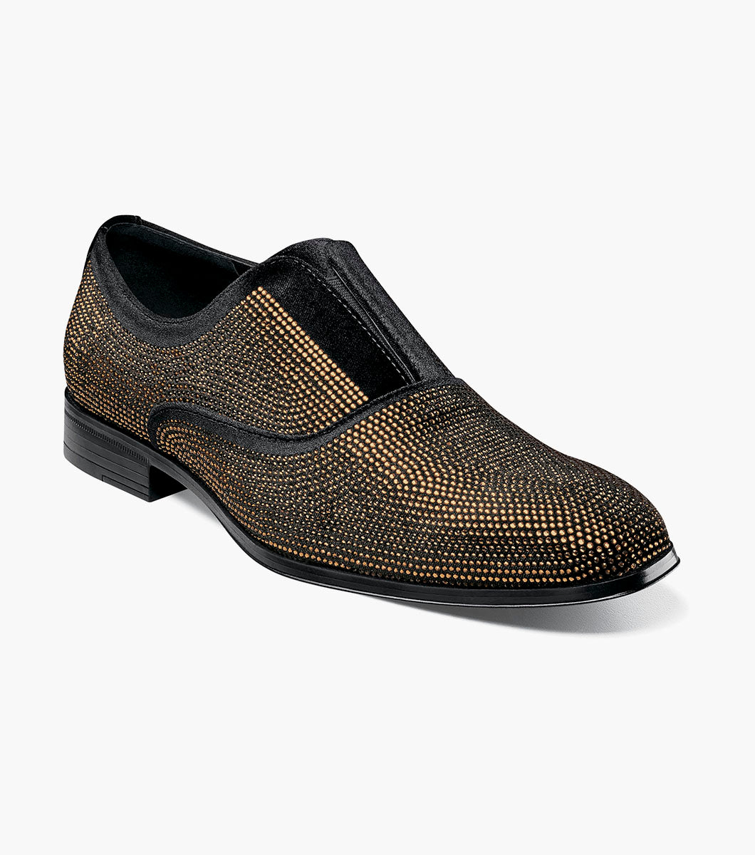 Stacy Adams Starleigh Rhinestone Plain Toe Slip On by Stacy Adams Shoes - 7