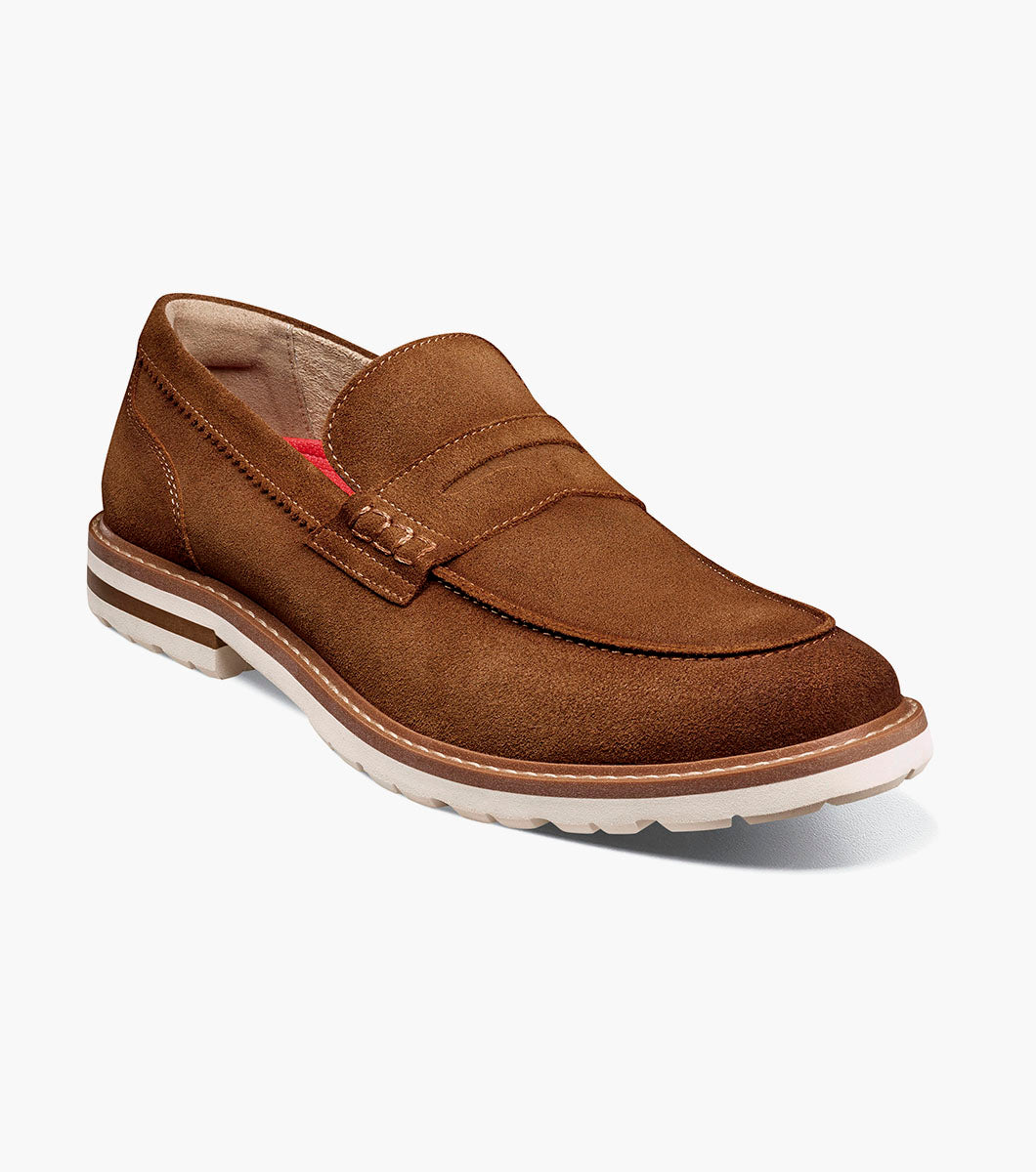 Stacy Adams Hopkins Moc Toe Penny Slip On by Stacy Adams Shoes - 7
