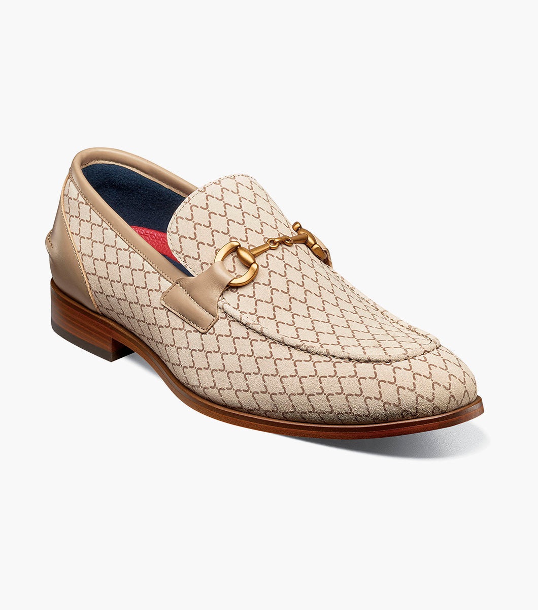 Stacy Adams Brinkley Moc Toe Bit Slip On by Stacy Adams Shoes - 9