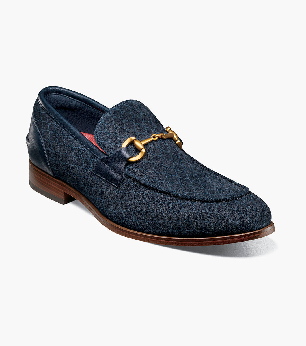 Stacy Adams Brinkley Moc Toe Bit Slip On by Stacy Adams Shoes - 9