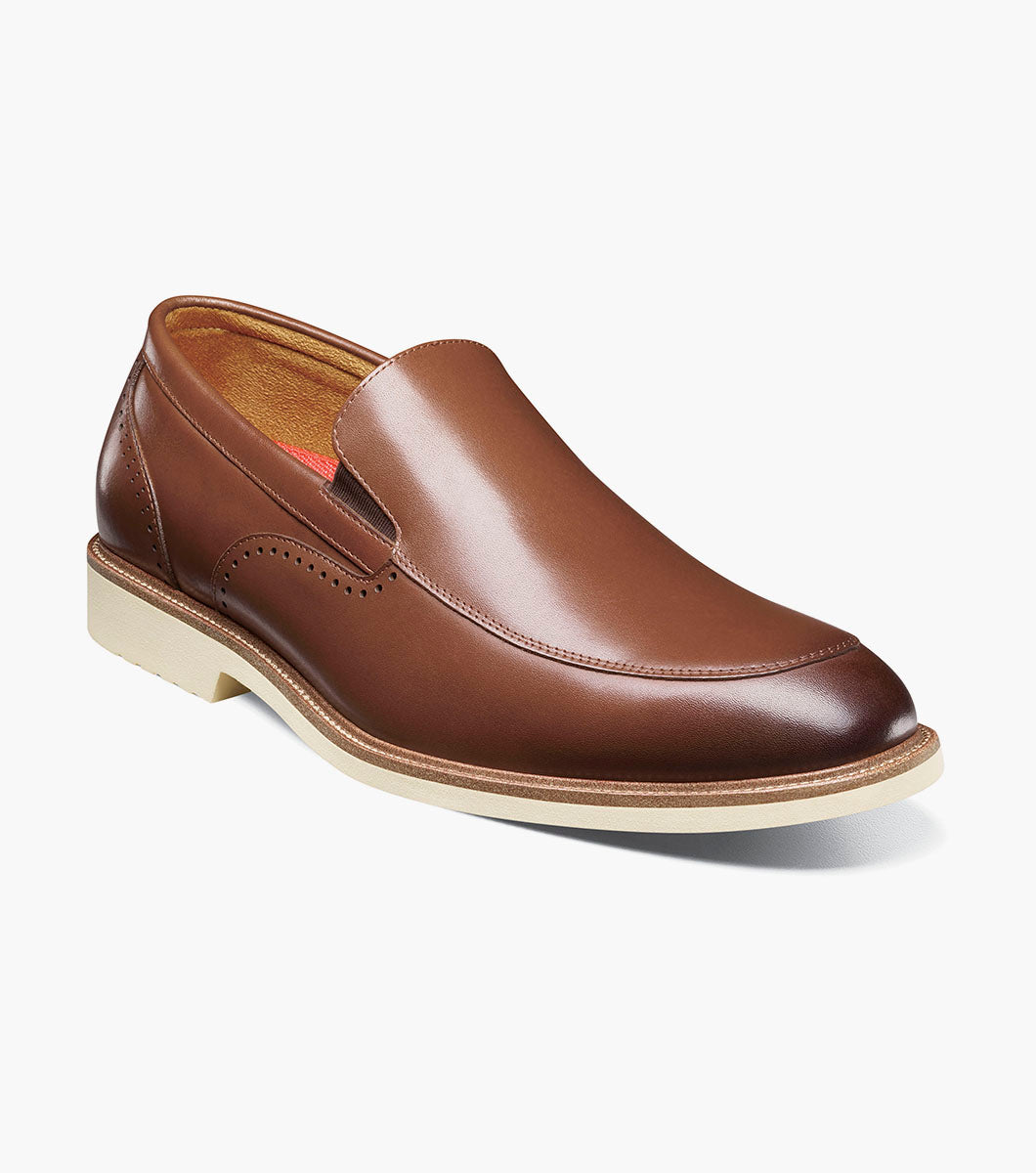 Stacy Adams Wellington Moc Toe Slip On by Stacy Adams Shoes - 7