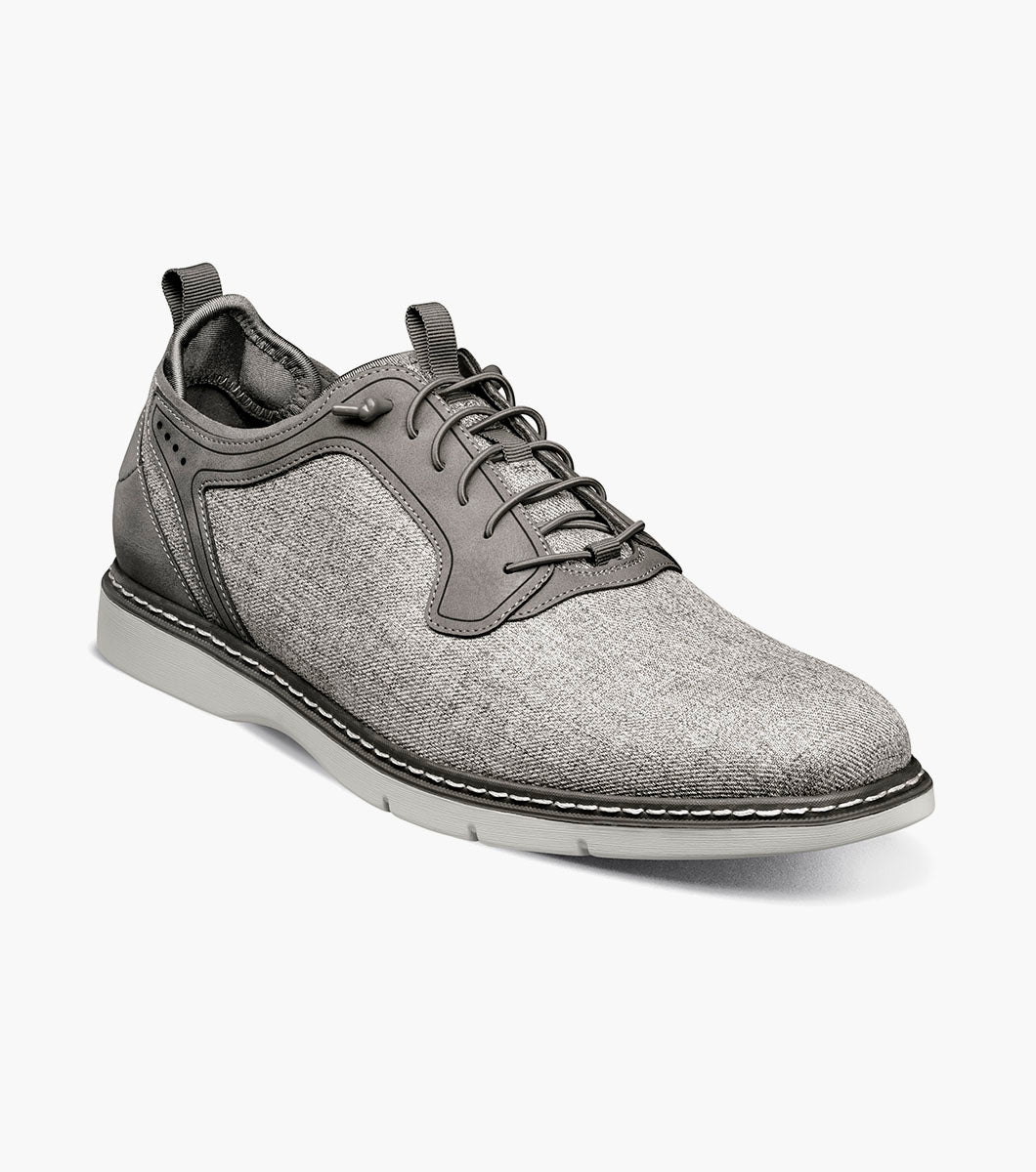 Stacy Adams Scanlan Plain Toe Elastic Lace Up by Stacy Adams Shoes - 7