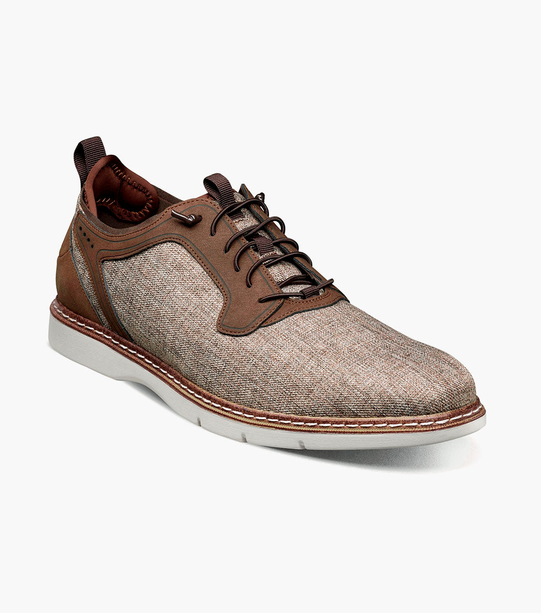 Stacy Adams Scanlan Plain Toe Elastic Lace Up by Stacy Adams Shoes - 7