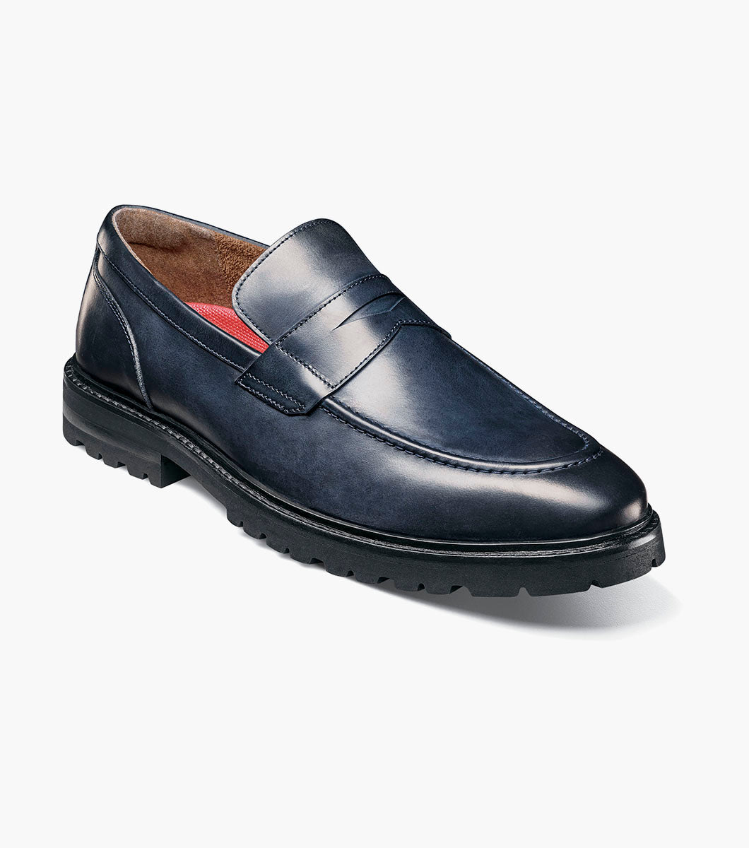 Stacy Adams Hayes Moc Toe Penny Slip On by Stacy Adams Shoes - 9.5