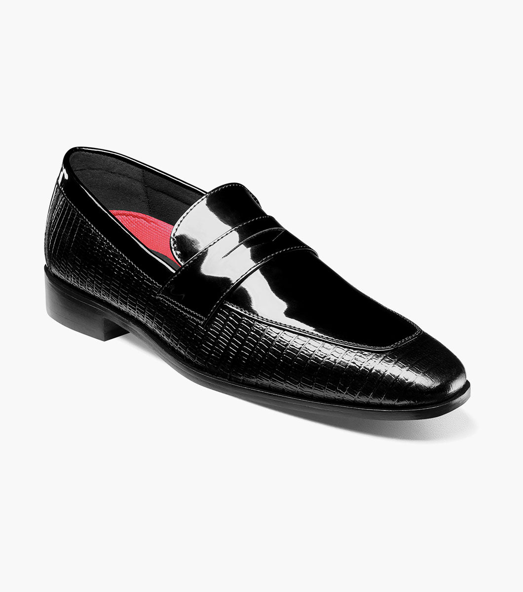 Stacy Adams Ravito Moc Toe Penny Slip On by Stacy Adams Shoes - 7