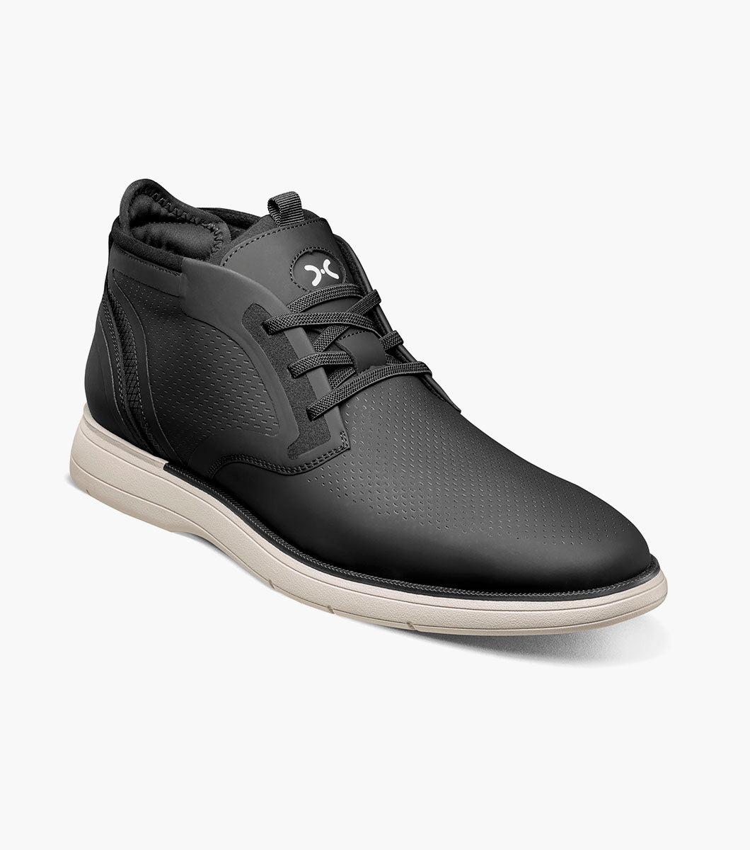 Stacy Adams Eastmont Plain Toe Elastic Lace Chukka Boot by Stacy Adams Shoes - 7