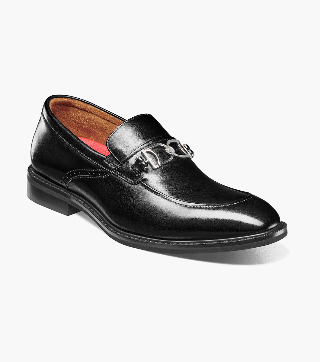 Stacy Adams Boyd Moc Toe Bit Slip On by Stacy Adams Shoes - 7