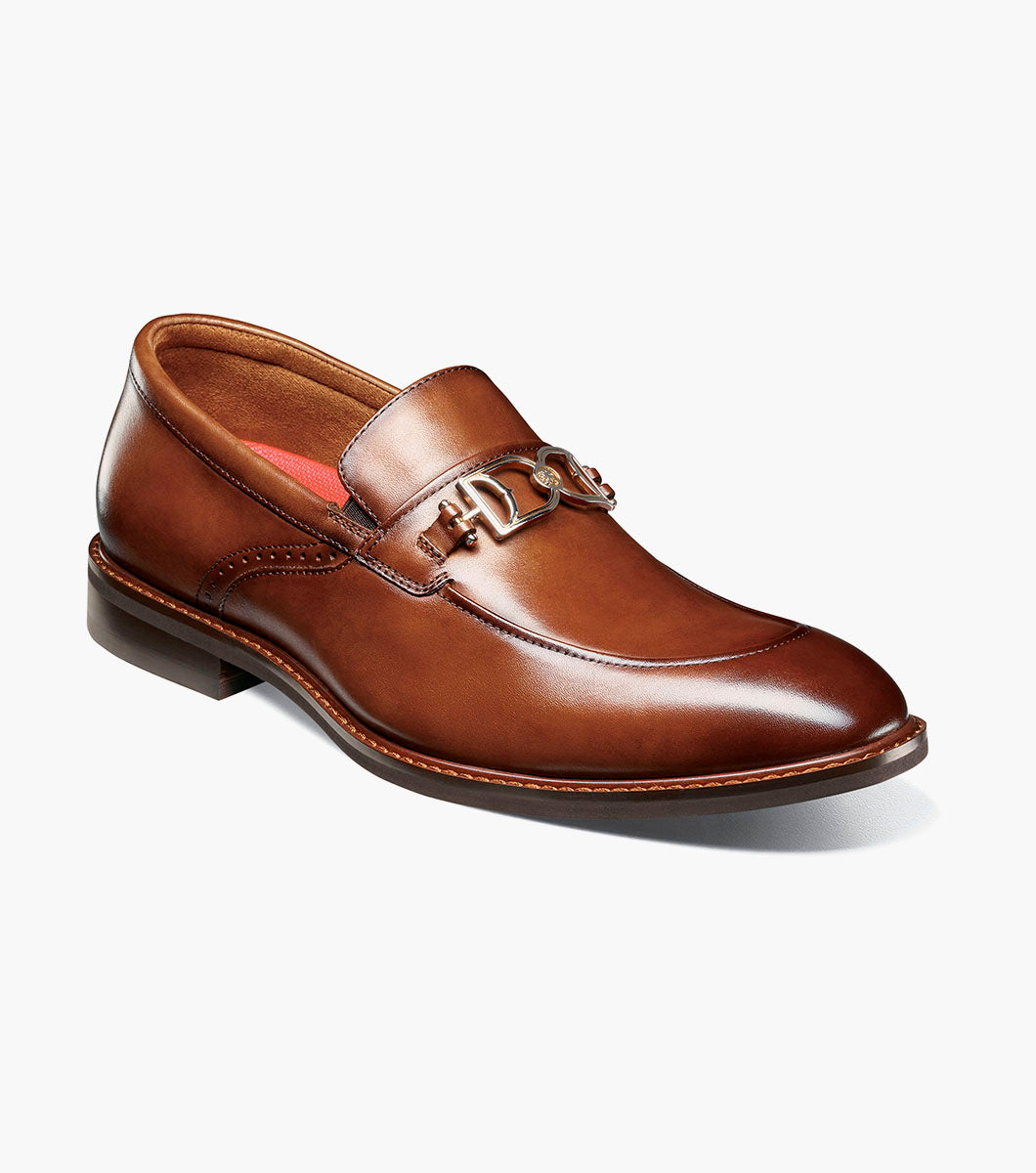 Stacy Adams Boyd Moc Toe Bit Slip On by Stacy Adams Shoes - 7