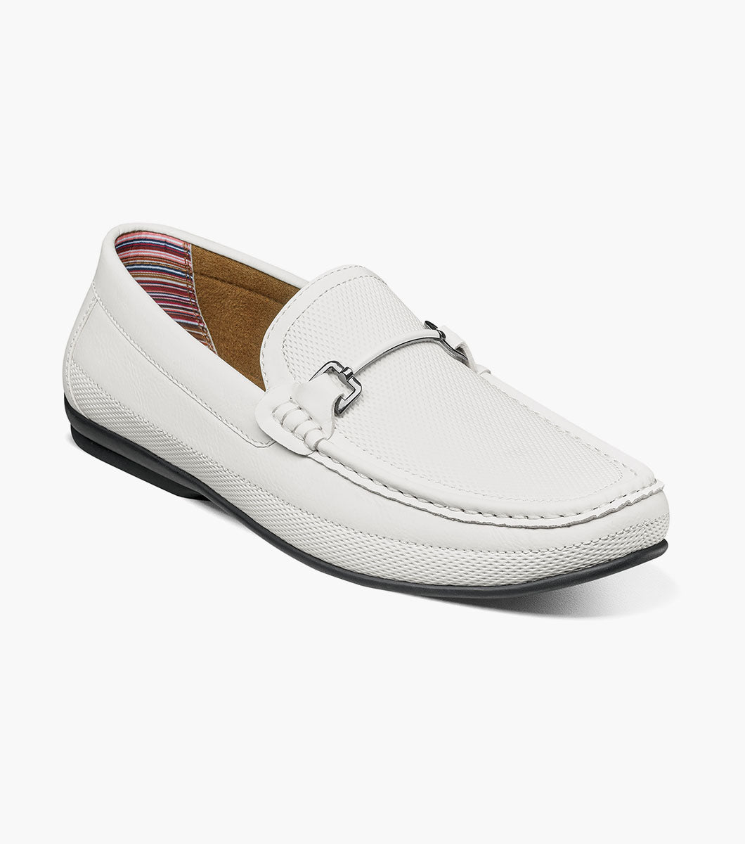 Stacy Adams Colton Moc Toe Bit Slip On by Stacy Adams Shoes - 7.5