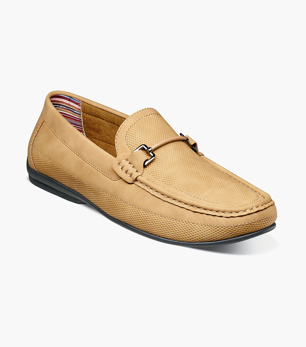 Stacy Adams Colton Moc Toe Bit Slip On by Stacy Adams Shoes - 7.5