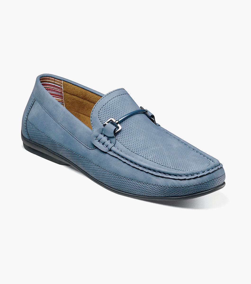 Stacy Adams Colton Moc Toe Bit Slip On by Stacy Adams Shoes - 7.5