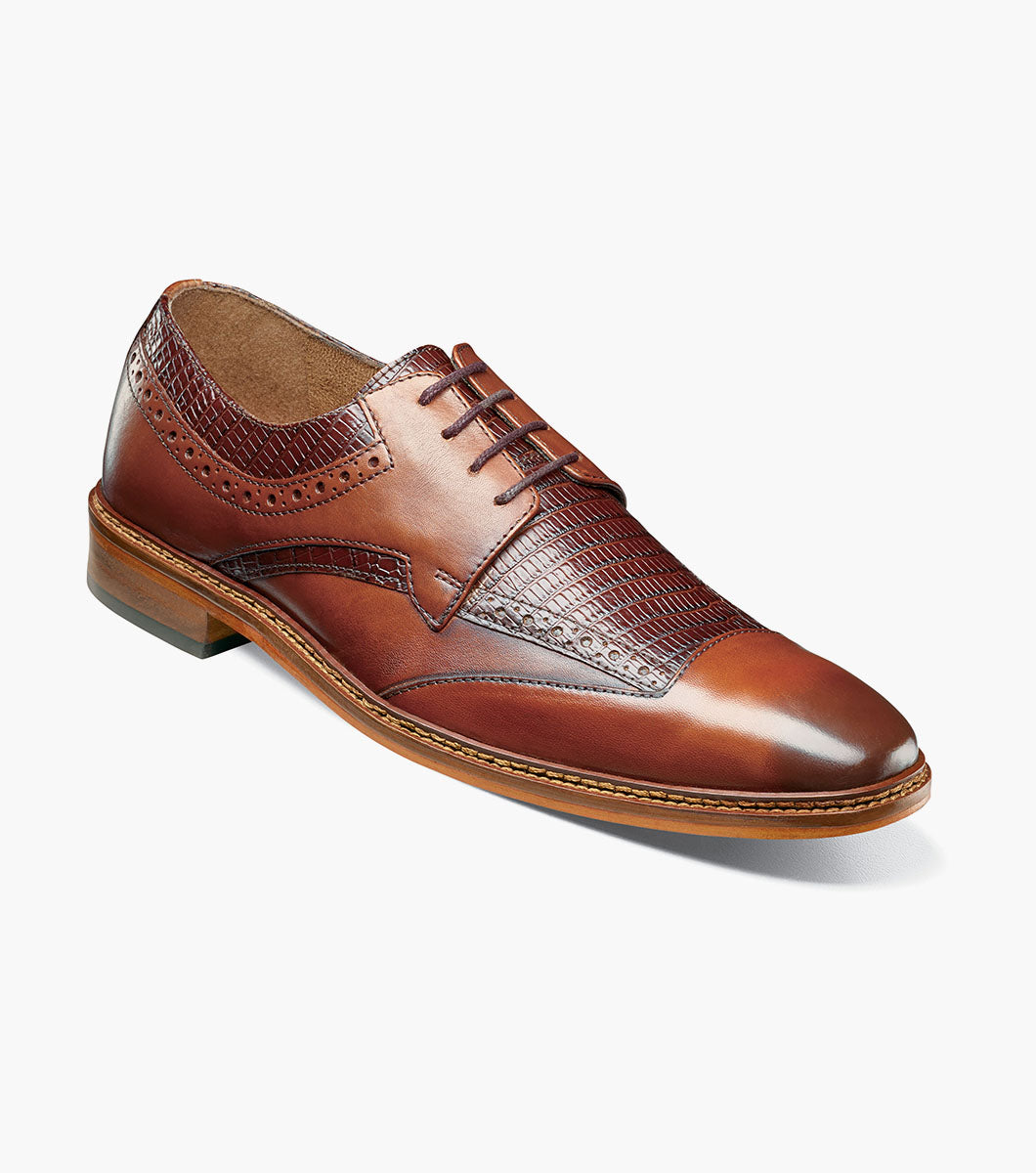 Stacy Adams Gambetta Modified Cap Toe Oxford by Stacy Adams Shoes - 7