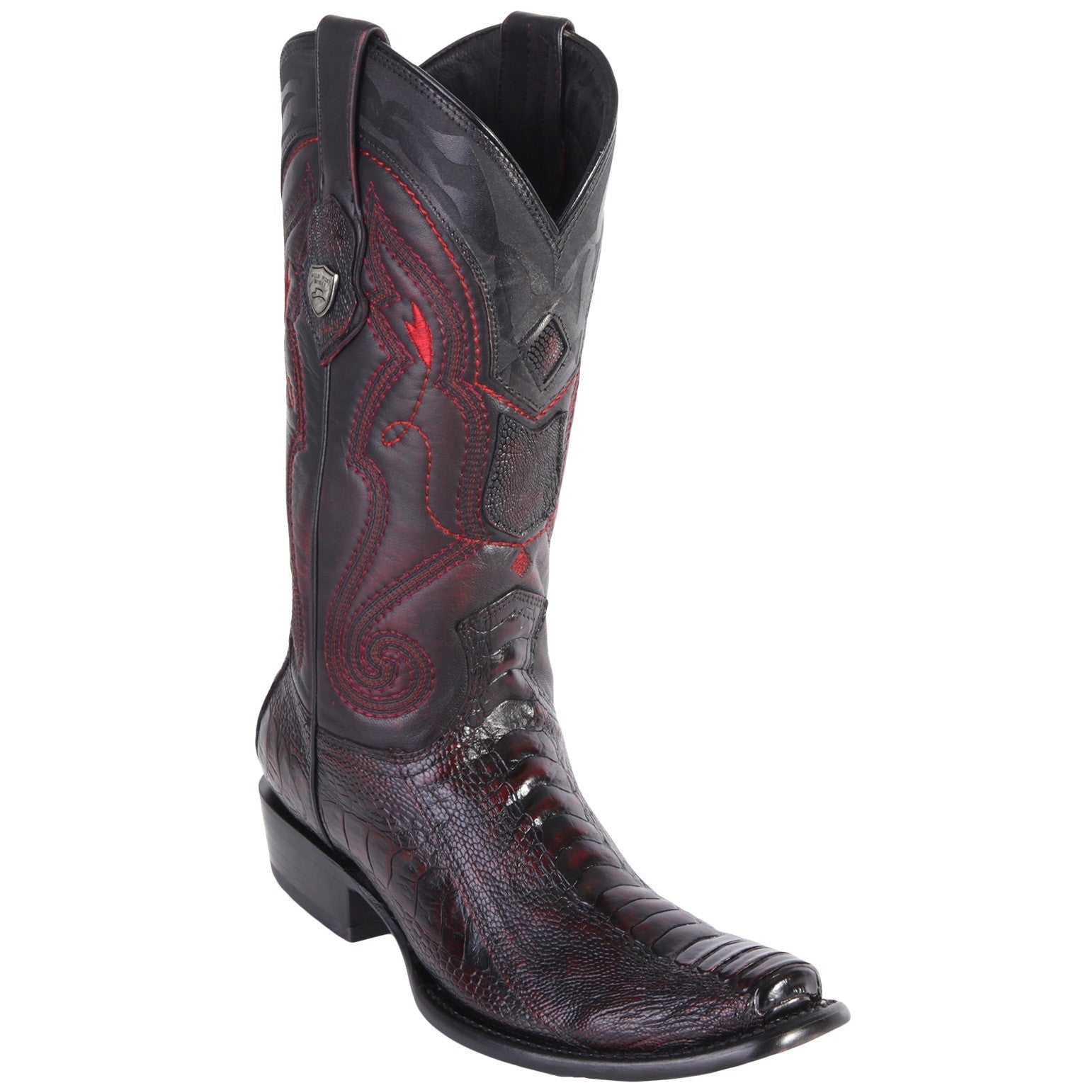 Ostrich Leg Mens Cowboy Boots Dubai Toe - EE