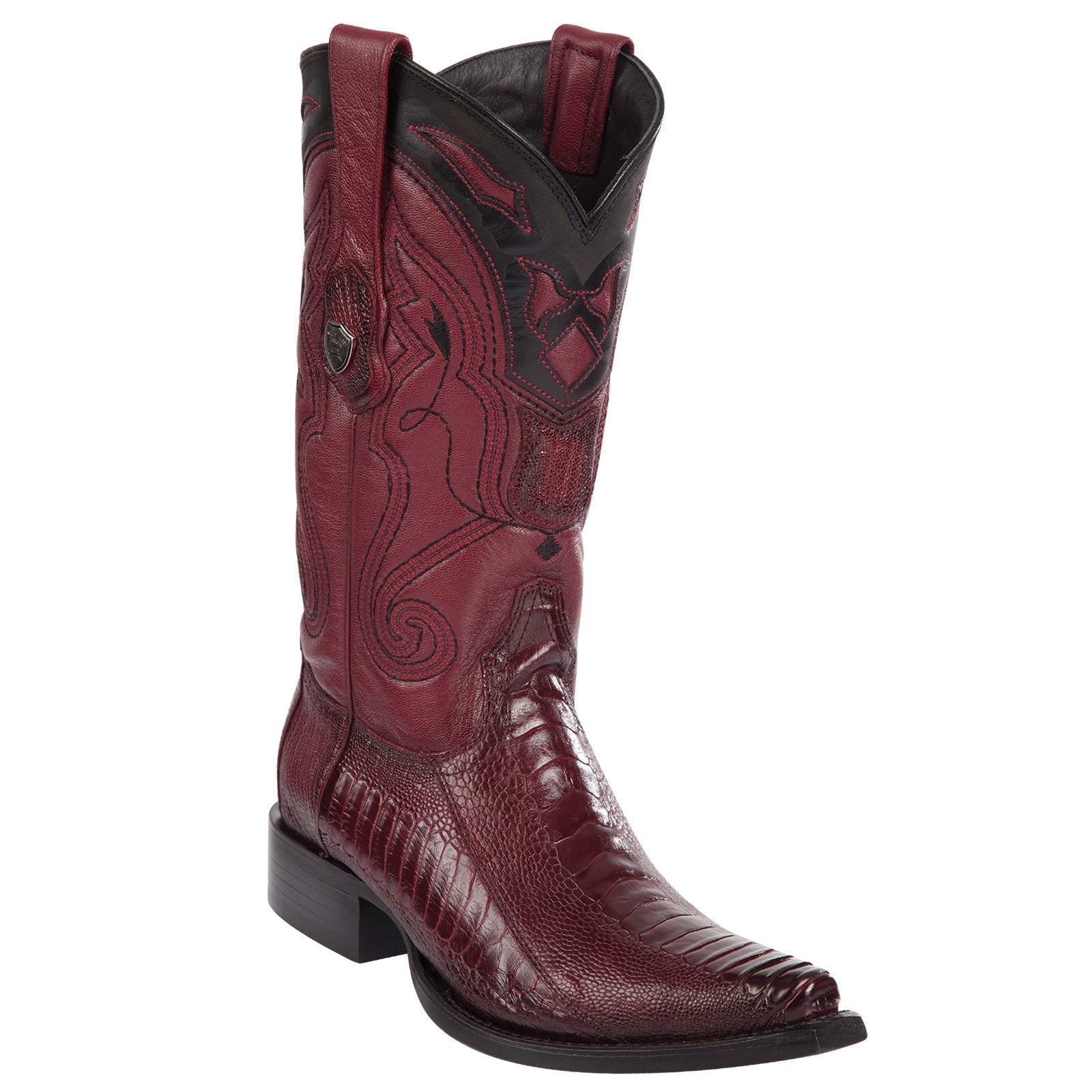 Ostrich Leg Cowboy Boots - EE