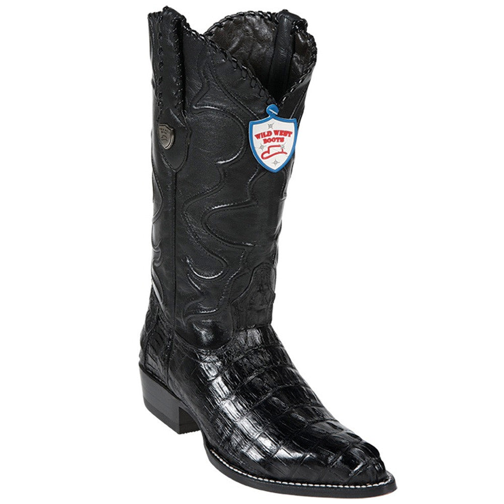 Mexican Cowboy Boots Caiman Tail - EE