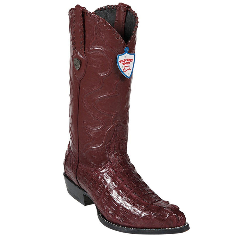 Mexican Cowboy Boots Caiman Tail - EE