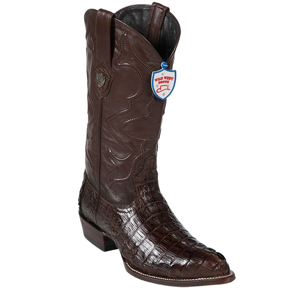 Mexican Cowboy Boots Caiman Tail - EE