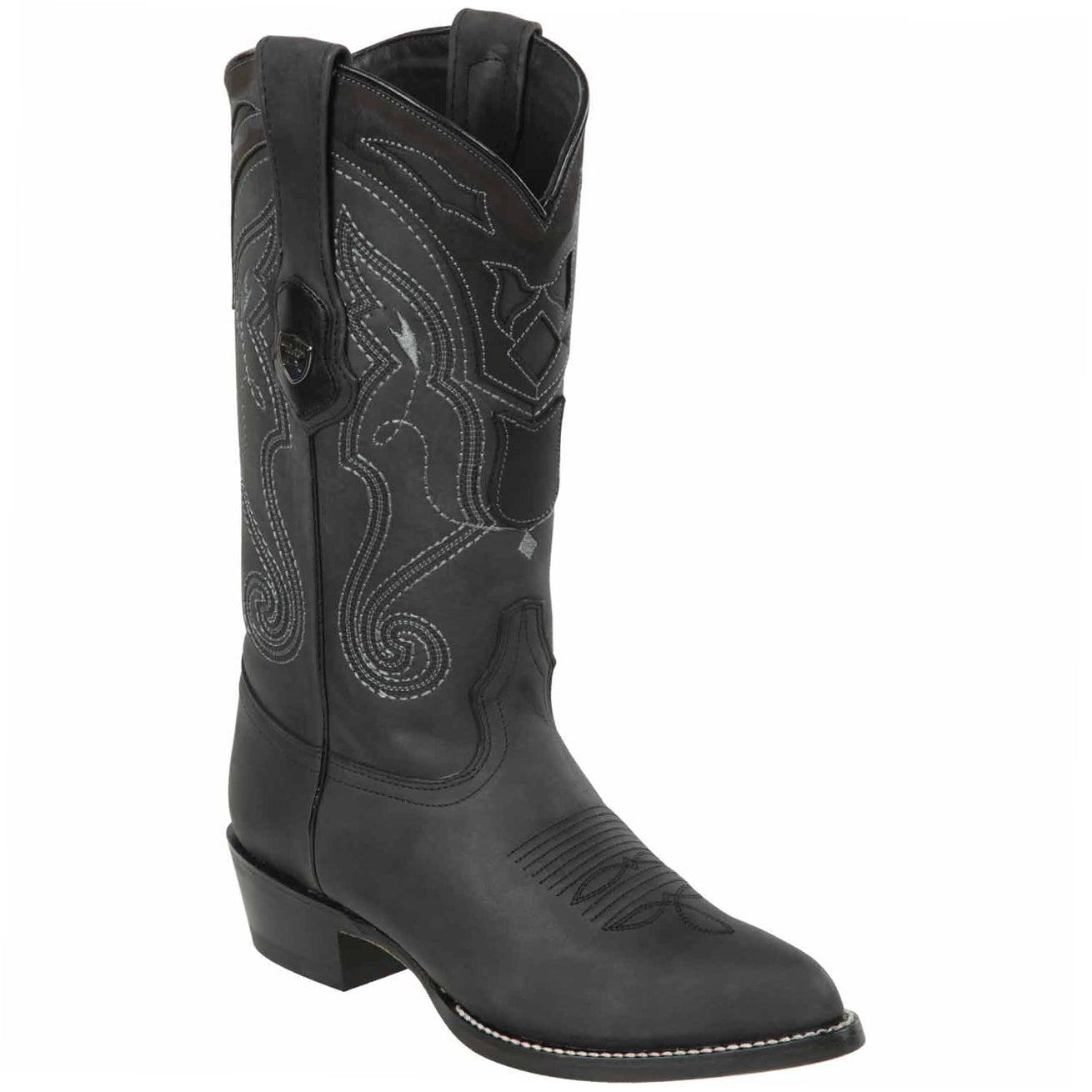 Desert Black Cowboy Boots - EE