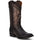 Cuadra Ostrich Boots Black Round Toe - 2C2FA1
