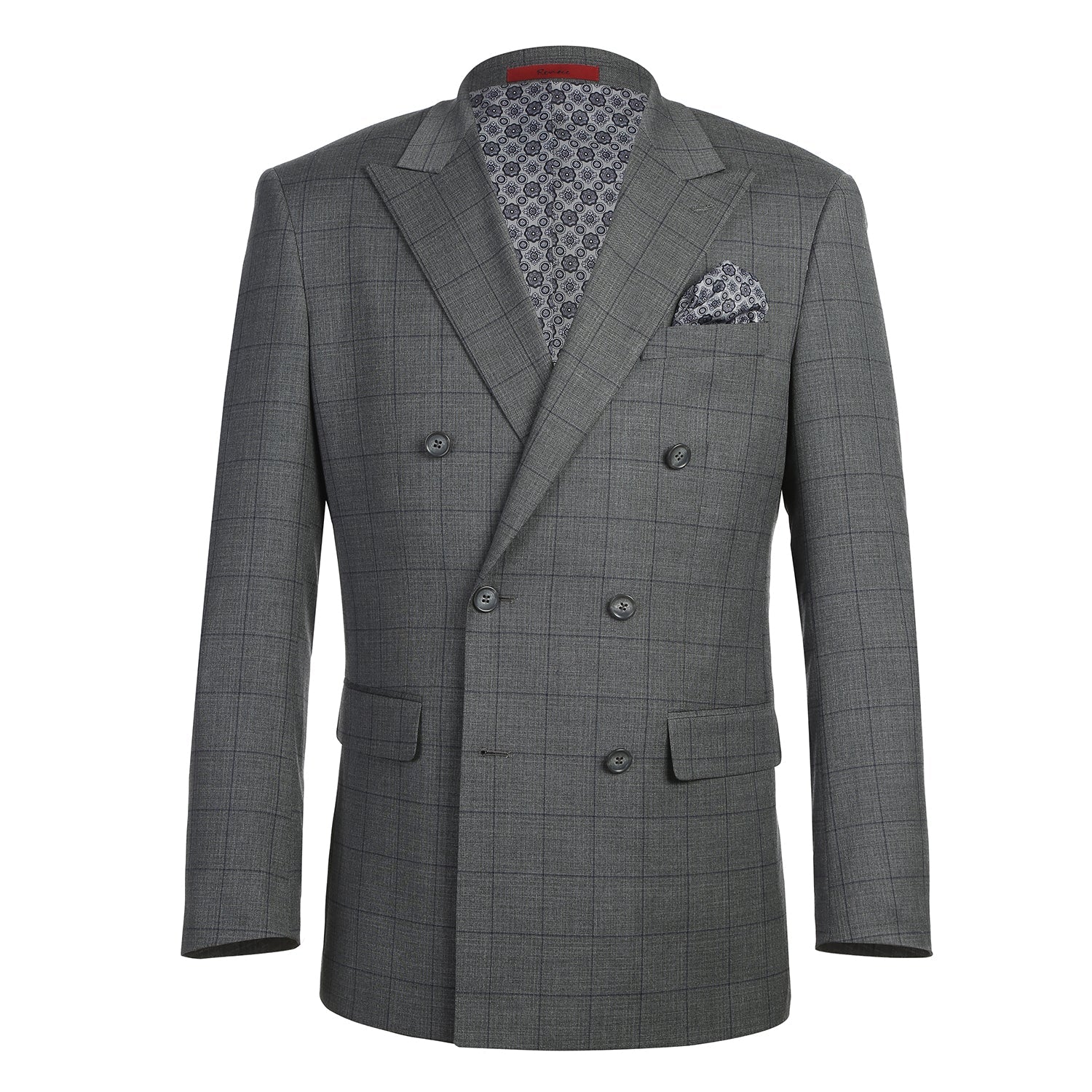 293-44 Men's Double-Breasted New Slim Fit Suits - 36Rx30W