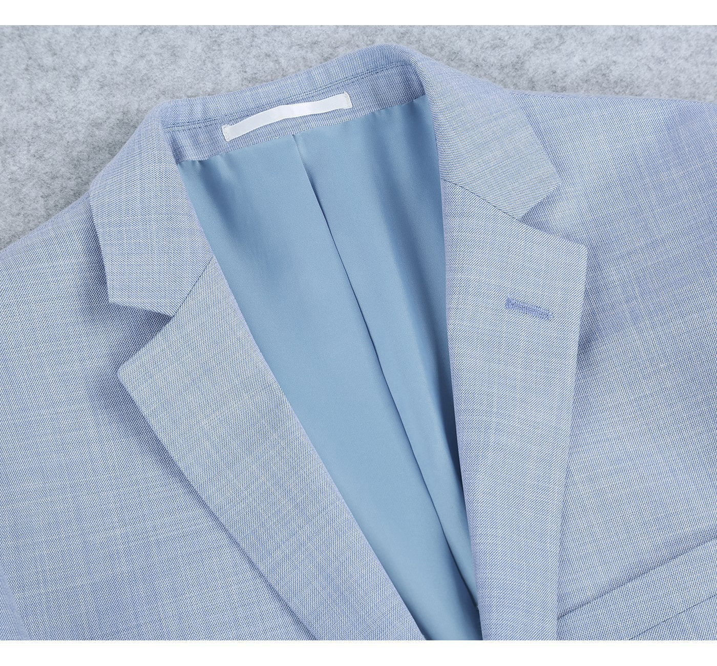 203-9 Men's 2-Piece Slim Fit Single Breasted Notch Lapel Suit - 34Sx28W