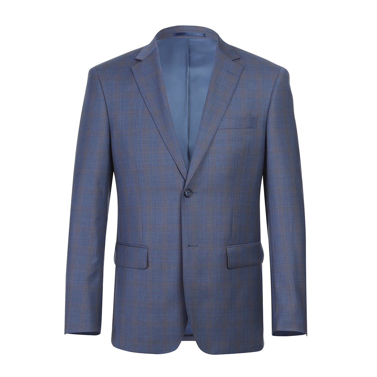 566-2 Men's New Slim Fit Wool Suits - 38Lx32W