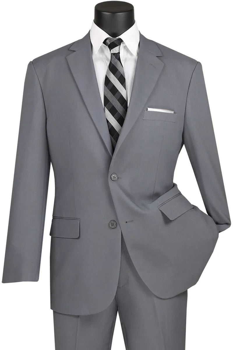 Vinci Men's Big & Tall 2-Piece Poplin Suit - Discounted Prices