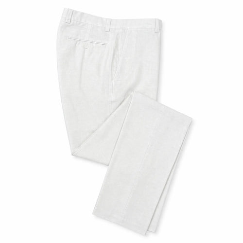 Premium Linen Pant - White