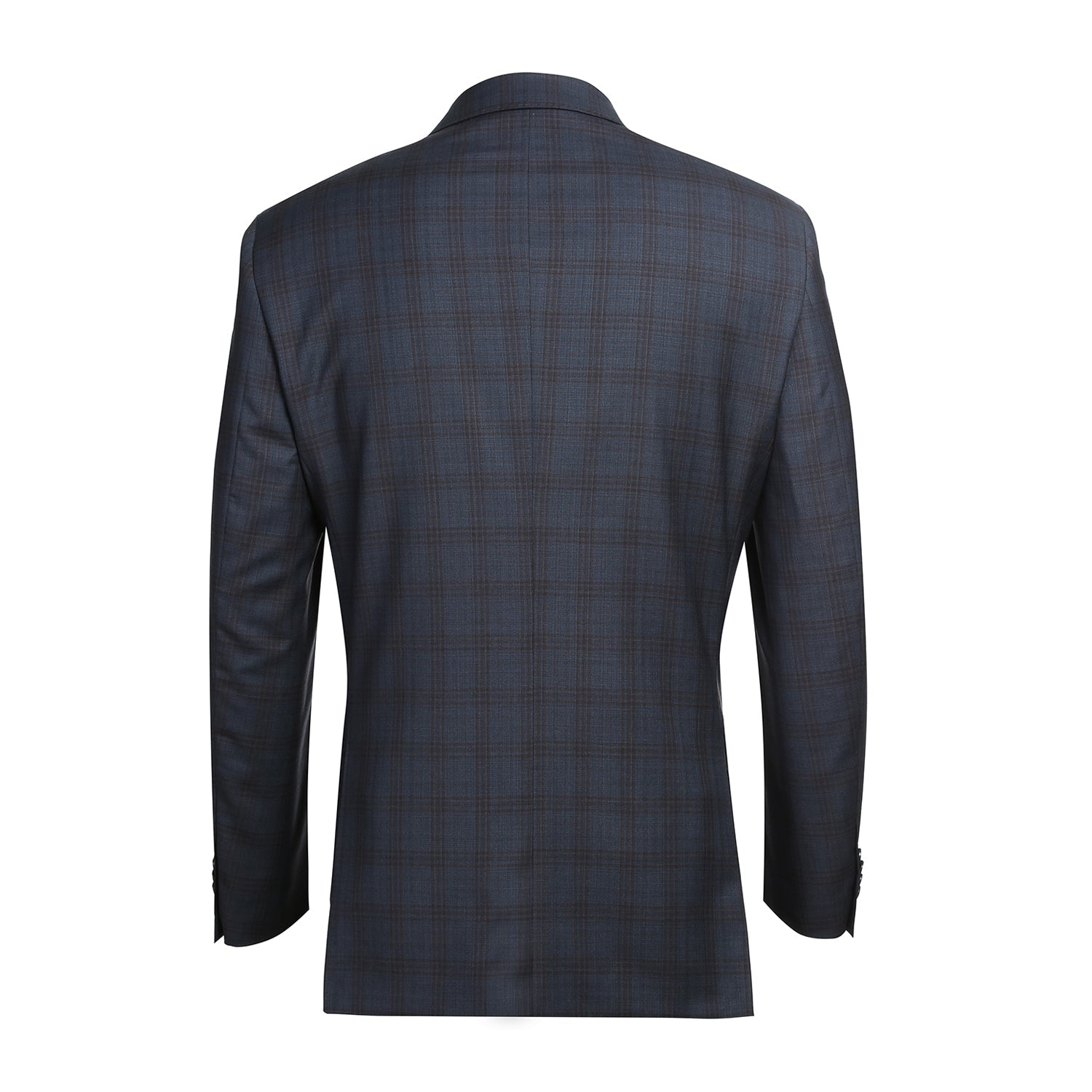 566-3 Men's Classic Fit Wool Suits - 38Lx32W