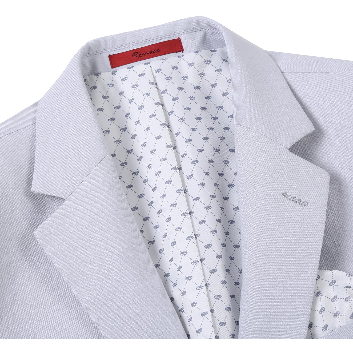 201-15 Men's 2-Piece New Slim Fit Single Breasted Notch Lapel Suit - 34Rx28W
