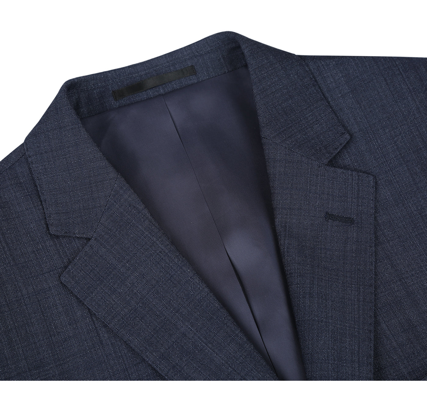 558-3 Men's Two Piece Classic Fit Wool Blend Suit - 38Sx32W