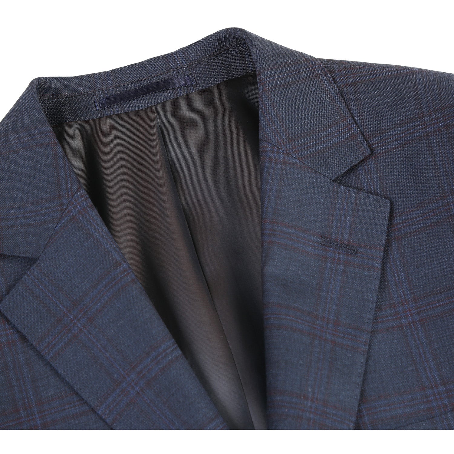 564-5 Men's Slim Fit Wool Suit - 38Lx32W
