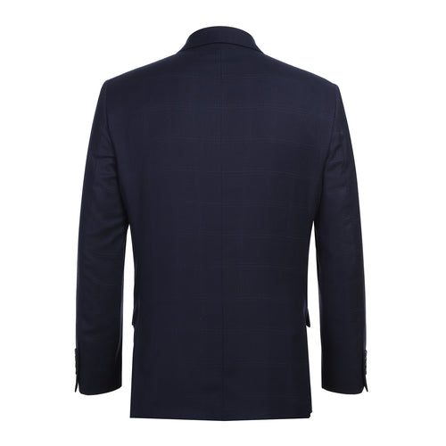 293-29 Men's Slim Fit Checked Suits