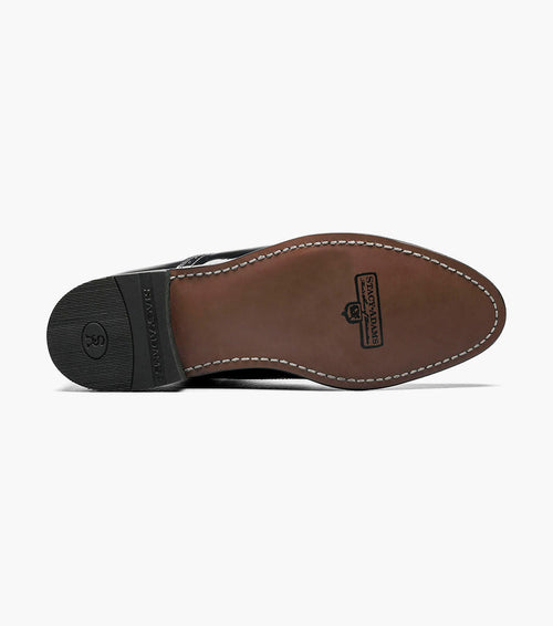 1920s Shoes Black White Wingtip