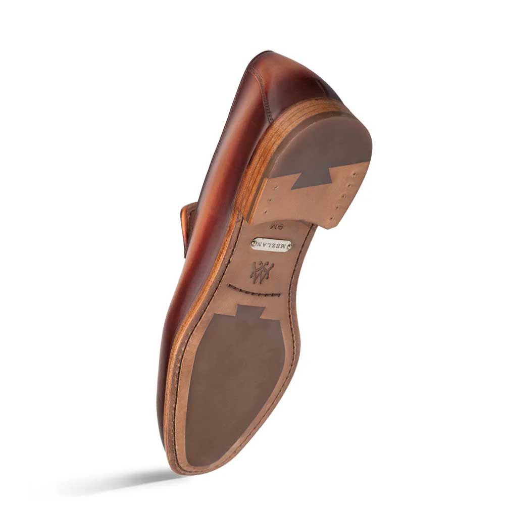 Mezlan Artisan Piped Loafer Tan / Rust - Medium