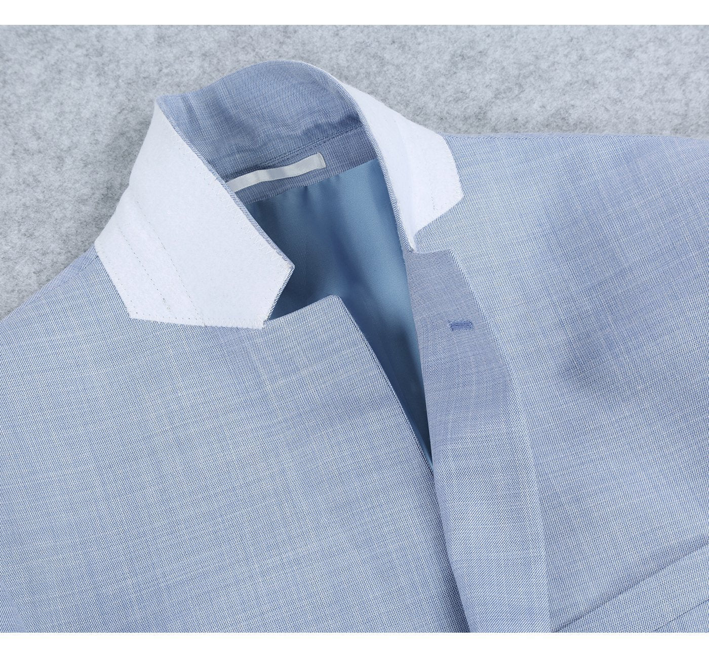 203-9 Men's 2-Piece Slim Fit Single Breasted Notch Lapel Suit - 34Sx28W