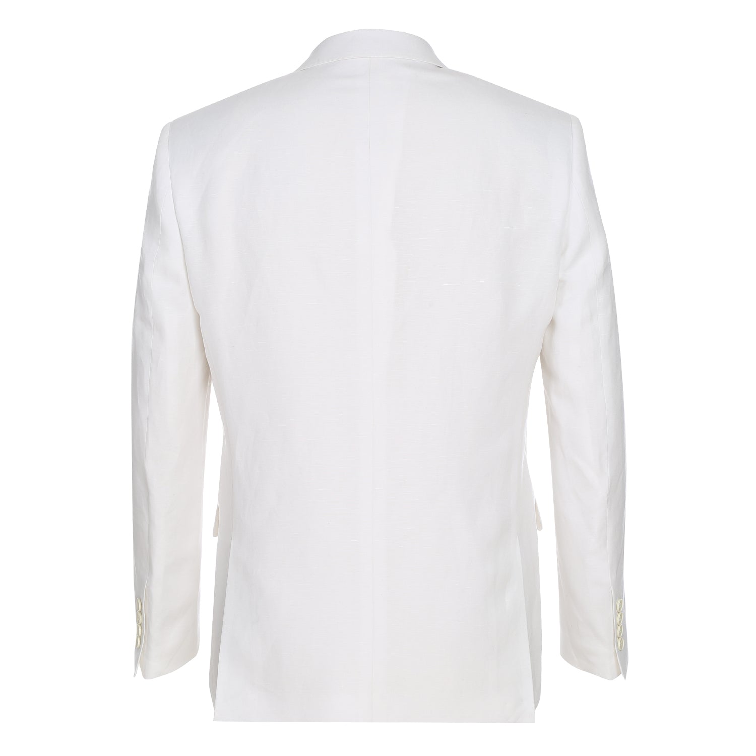 611-2 Men's New Slim Fit Checked Linen Suits - 38Lx32W