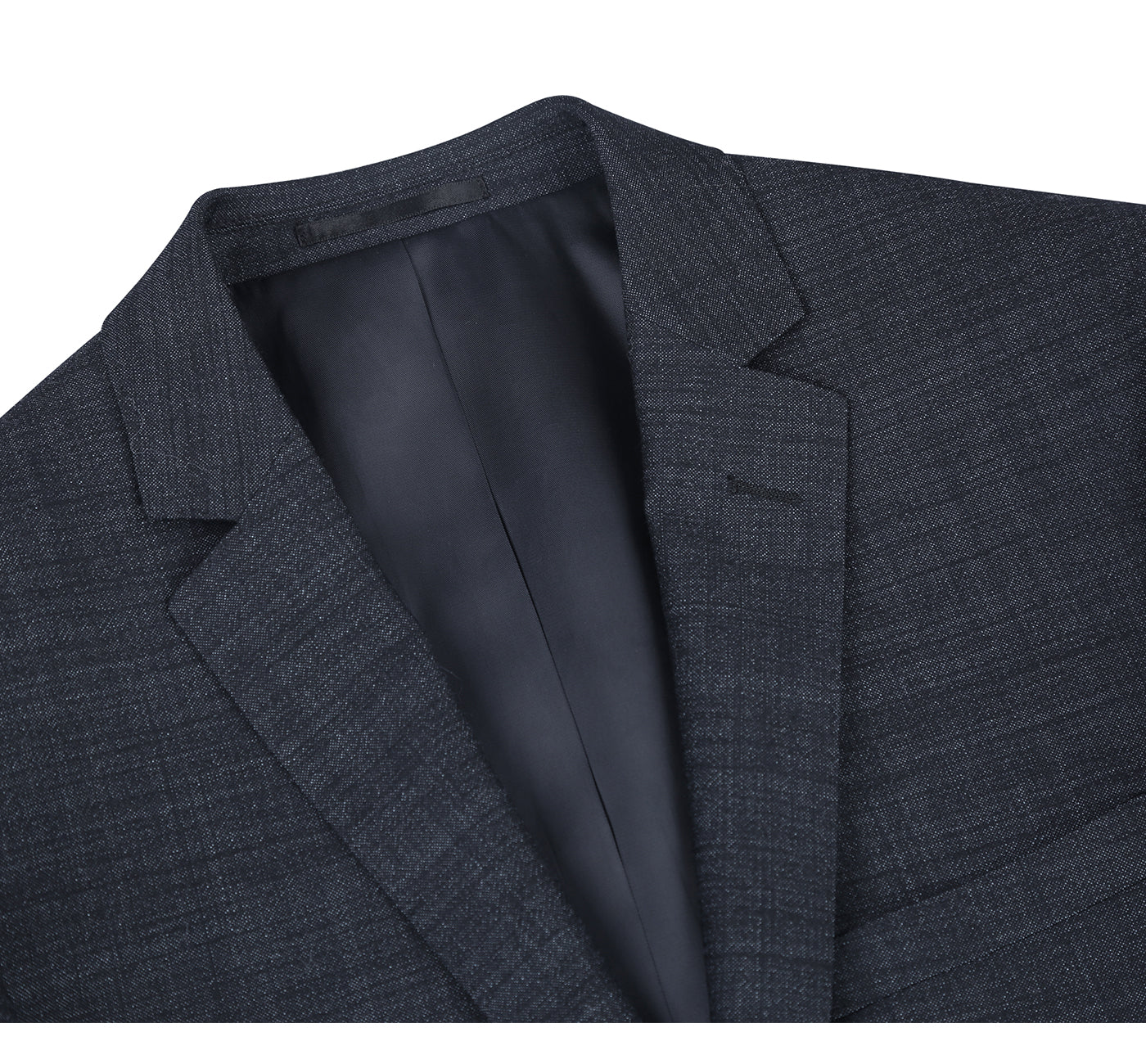 558-2 Men's Two Piece Slim Fit Wool Blend Suit - 36Sx30W