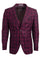 "Mens Stacy Adams Suit - Stacy Adams Suit Men's Bold Windowpane Plaid Vested Suit - Burgundy"