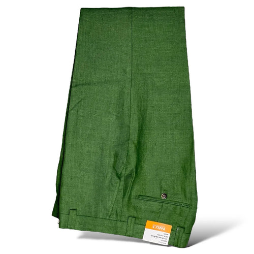 Premium Linen Pant - Emerald
