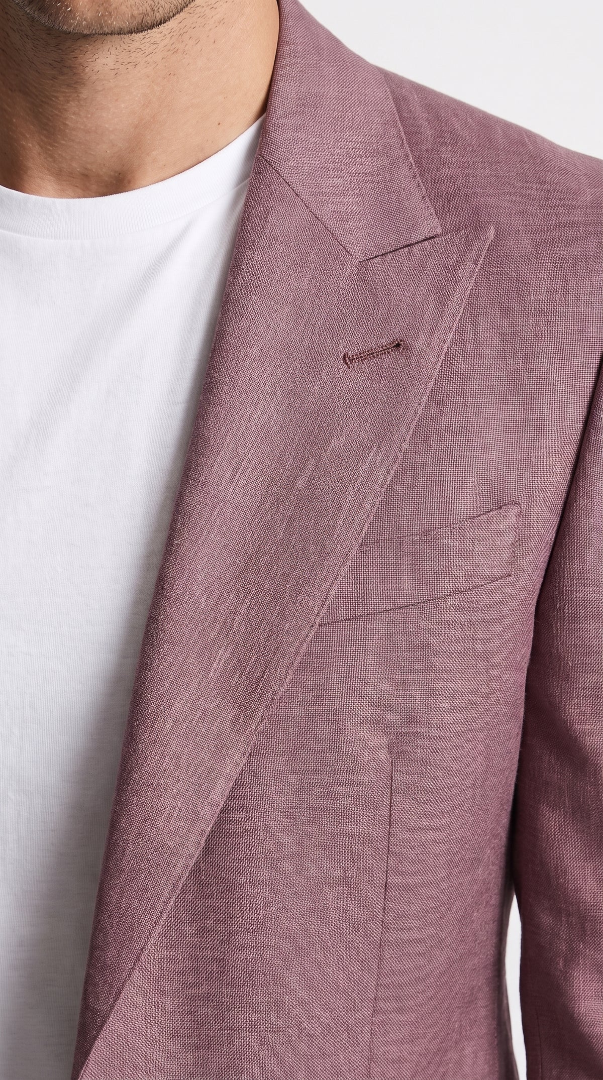 Men’s Mauve 2-Piece Suit – Classic Two-Button Wedding, Prom and Business Suit