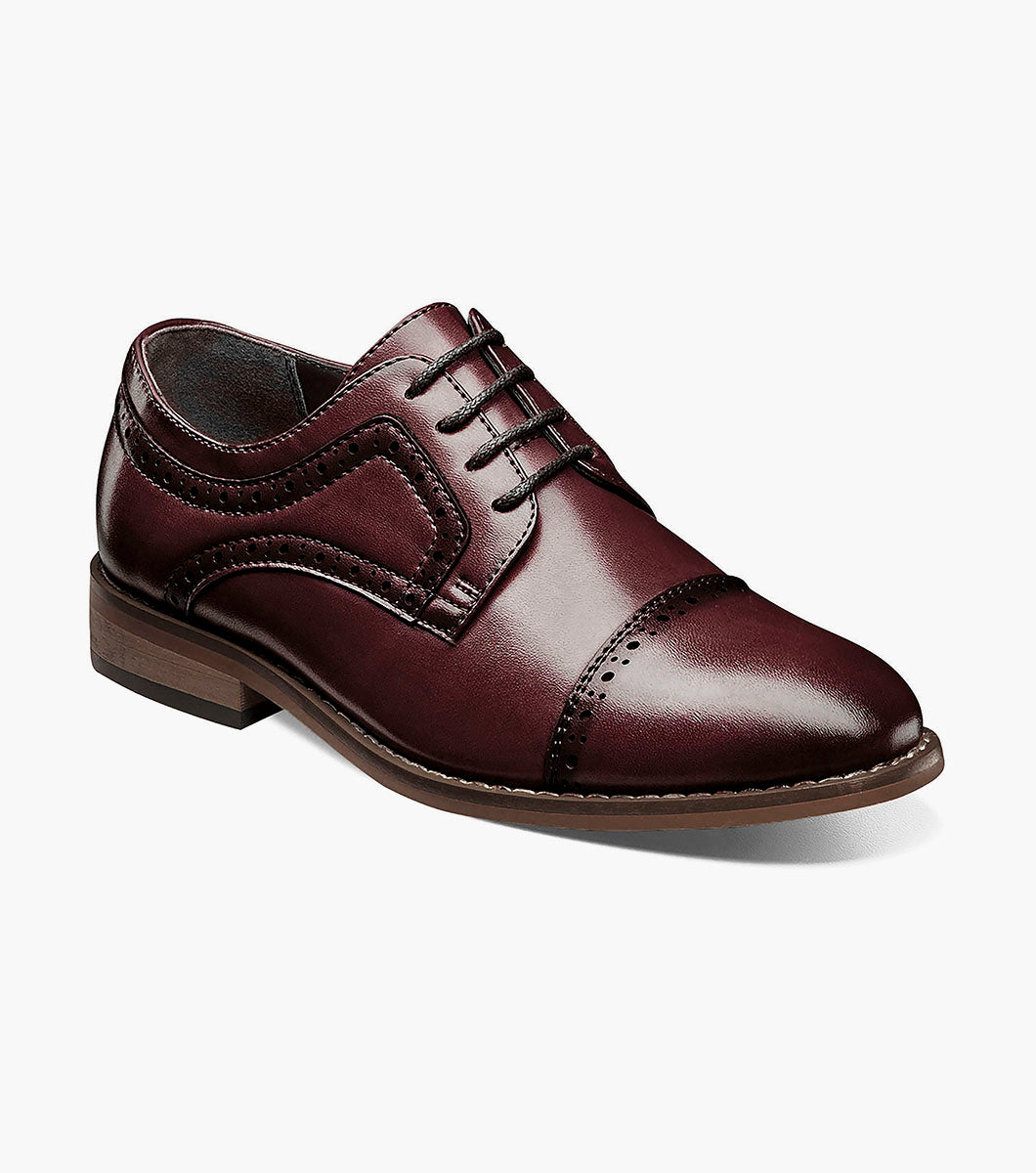 Stacy Adams Kids Dickinson Cap Toe Oxford by Stacy Adams Shoes - 11.5