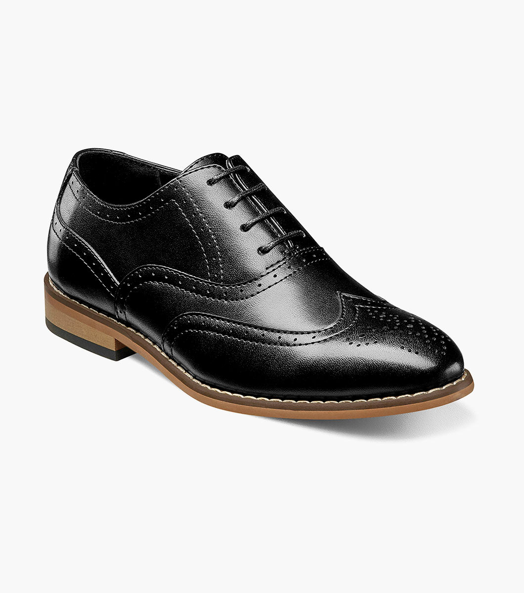 Stacy Adams Kids Dunbar Wingtip Oxford by Stacy Adams Shoes - 11