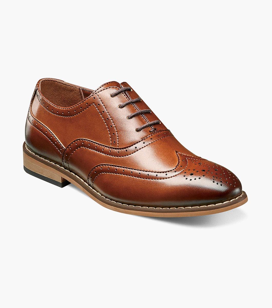 Stacy Adams Kids Dunbar Wingtip Oxford by Stacy Adams Shoes - 11