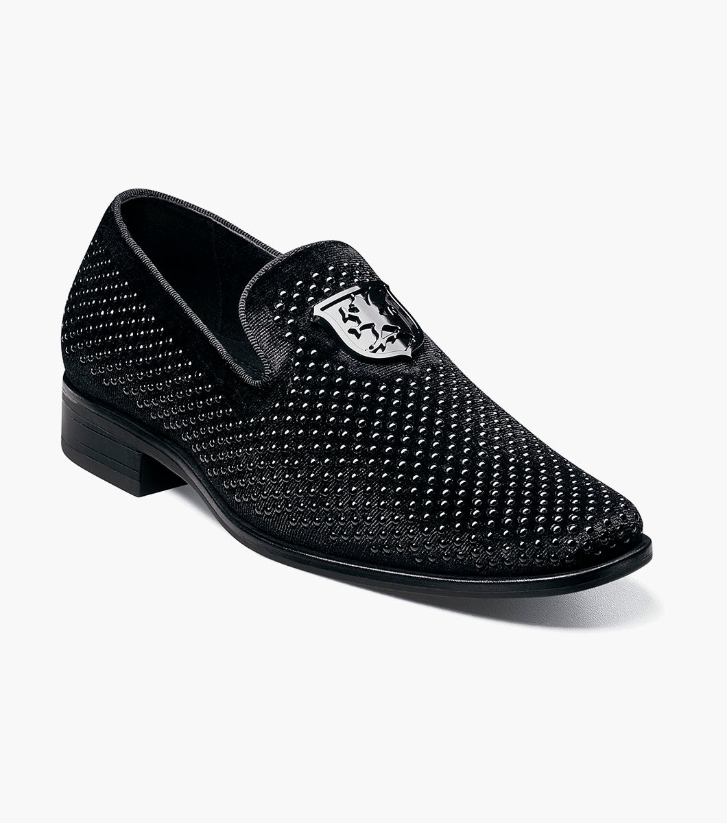 Stacy Adams Kids Swagger Studded Slip On by Stacy Adams Shoes - 13