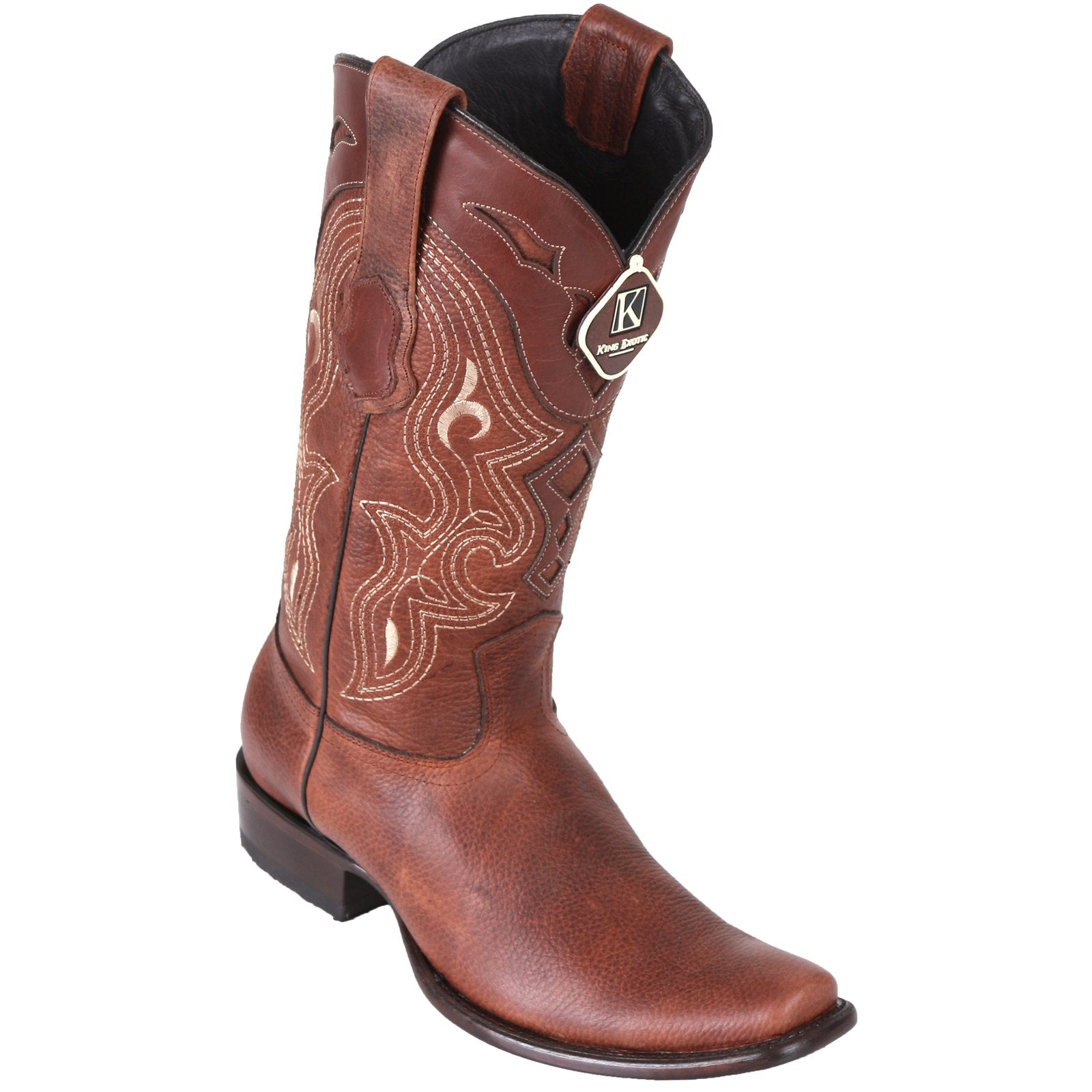 King Exotic Men's Grisly Cowboy Boots - H79 Dubai Toe - EE