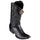 Men's King Exotic Caiman Belly Boots Dubai Toe Handcrafted Black (4798205)
