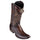 Men's King Exotic Caiman Belly Boots With Deer Dubai Toe Handcrafted Faded Brown (479F8216)
